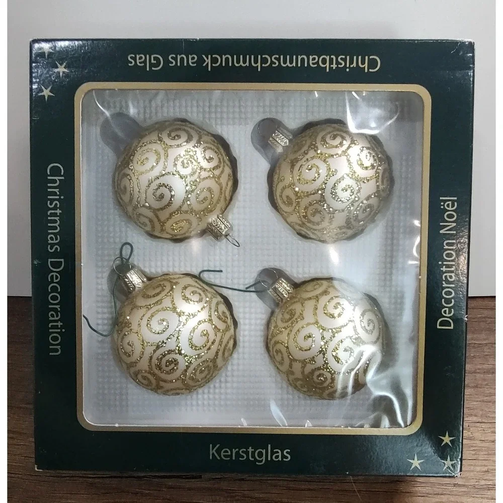 Champagne Stones – Mouth-Blown Hand-Decorated European 4